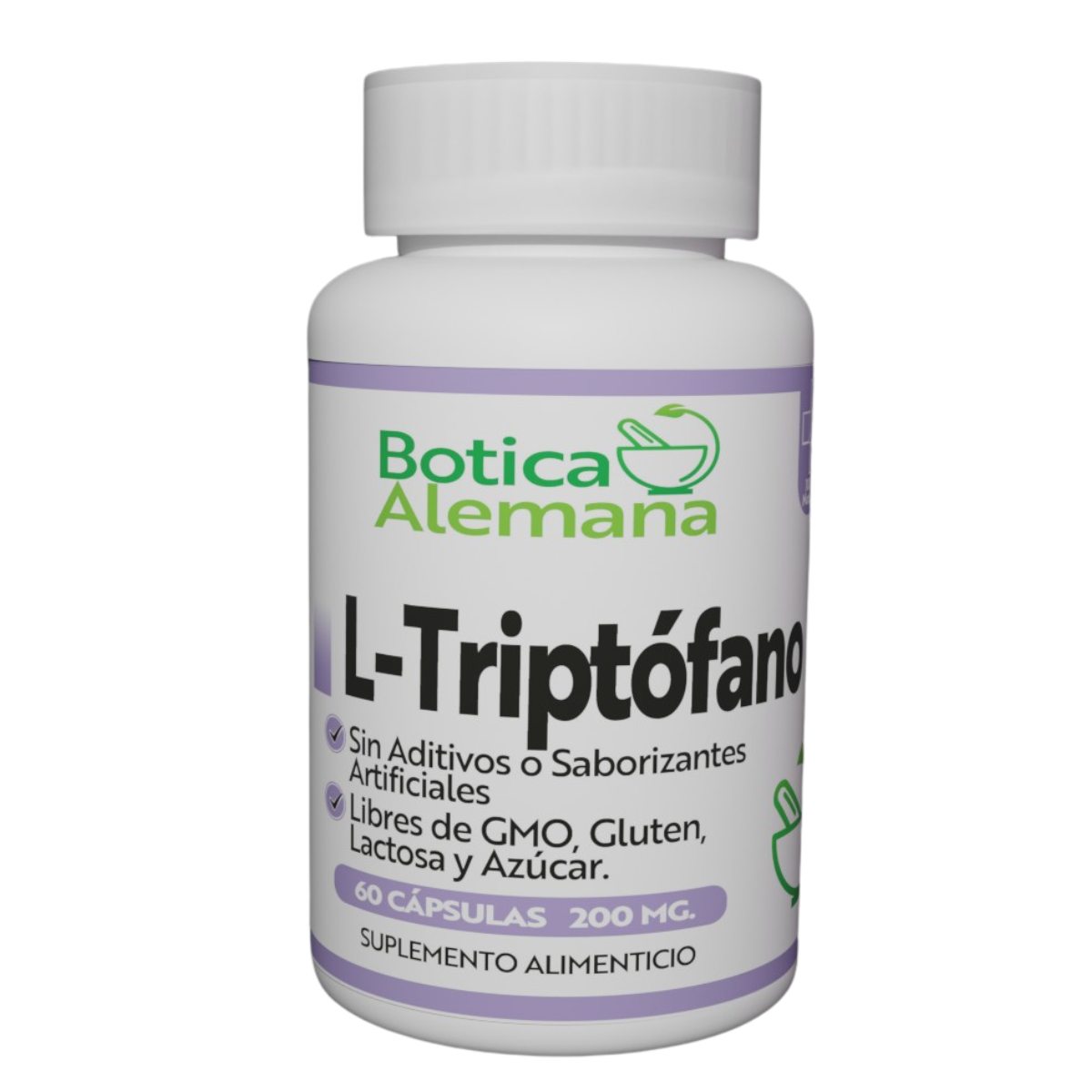 L-Triptófano, 60 cápsulas 200 mg