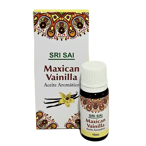 Aceite Aromático de Vainilla, 10 ml.