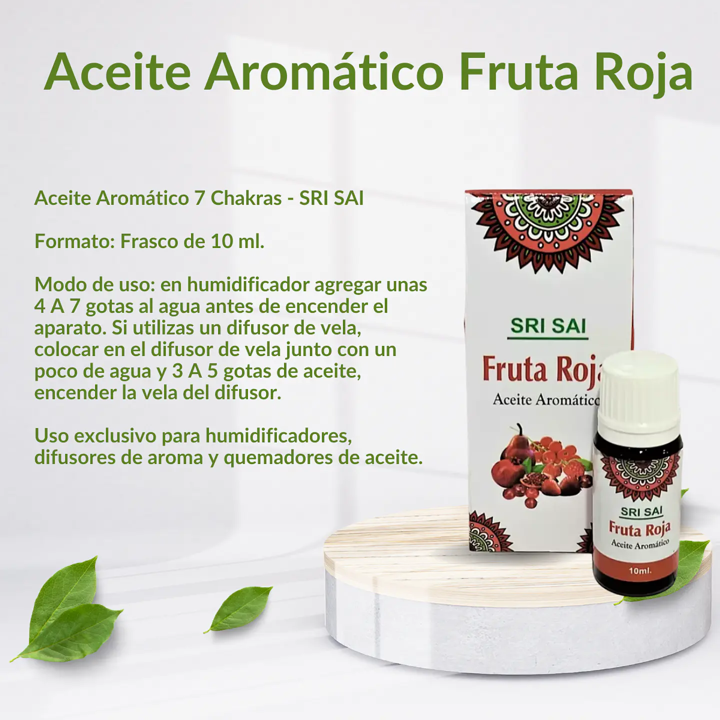 Aceite Aromático de Fruta Roja, 10 ml. 2