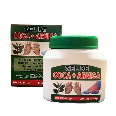 Gel Coca + Árnica. 185 gr.