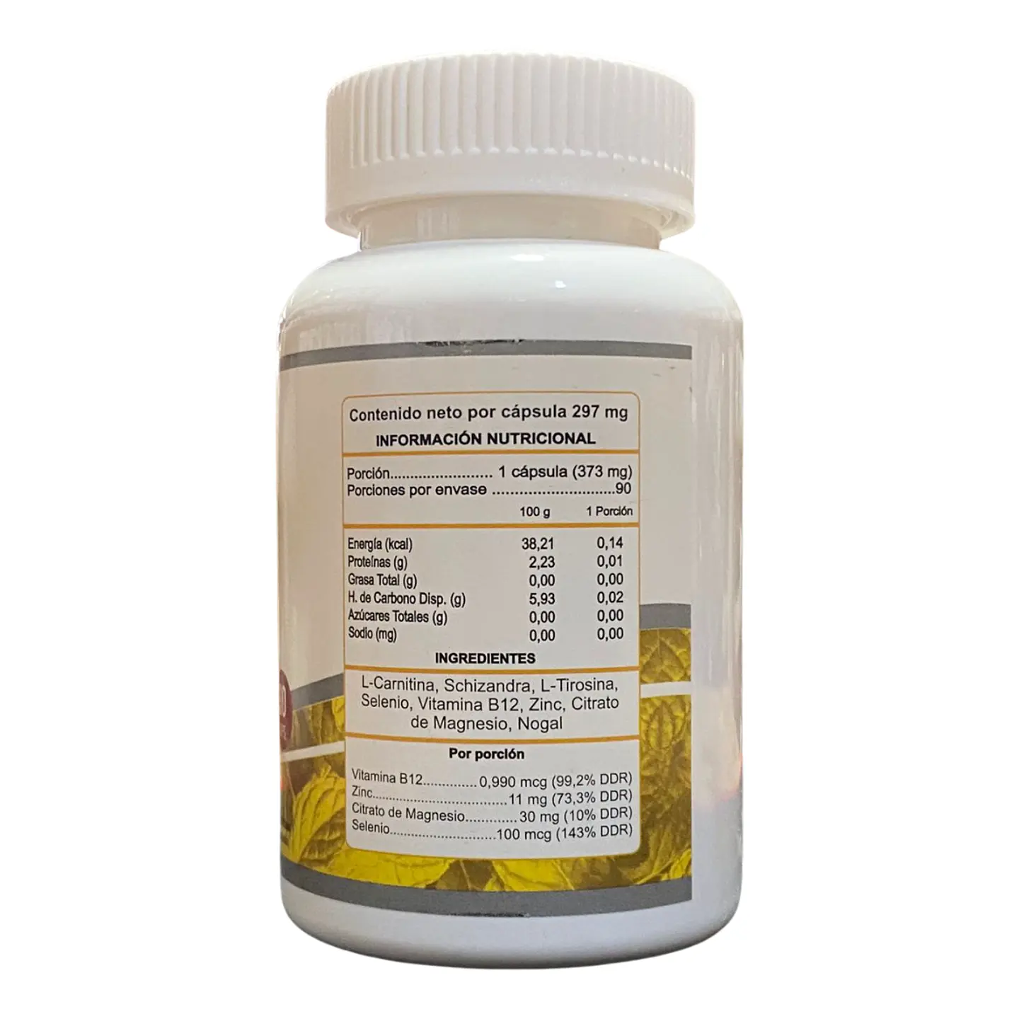 Thyrodex, 90 cápsulas 297 mg 2