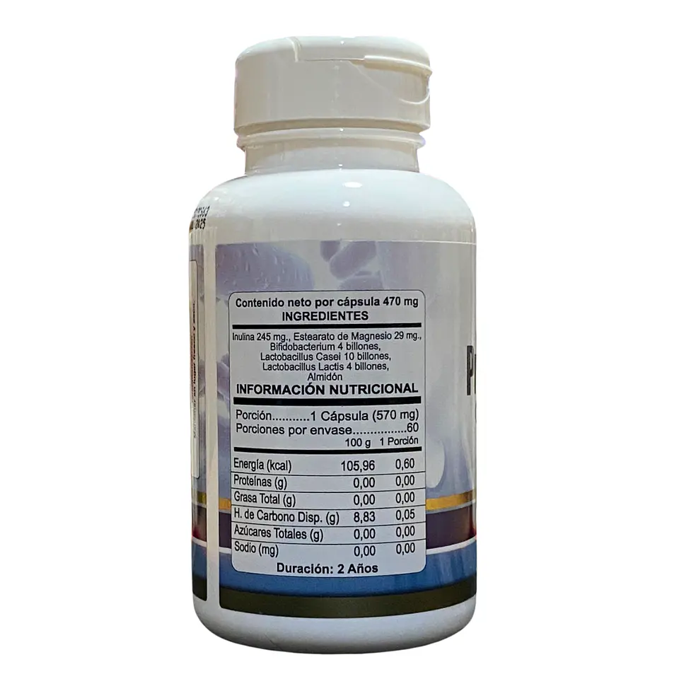 Probiotic Forte, 60 cápsulas 470 mg. 2