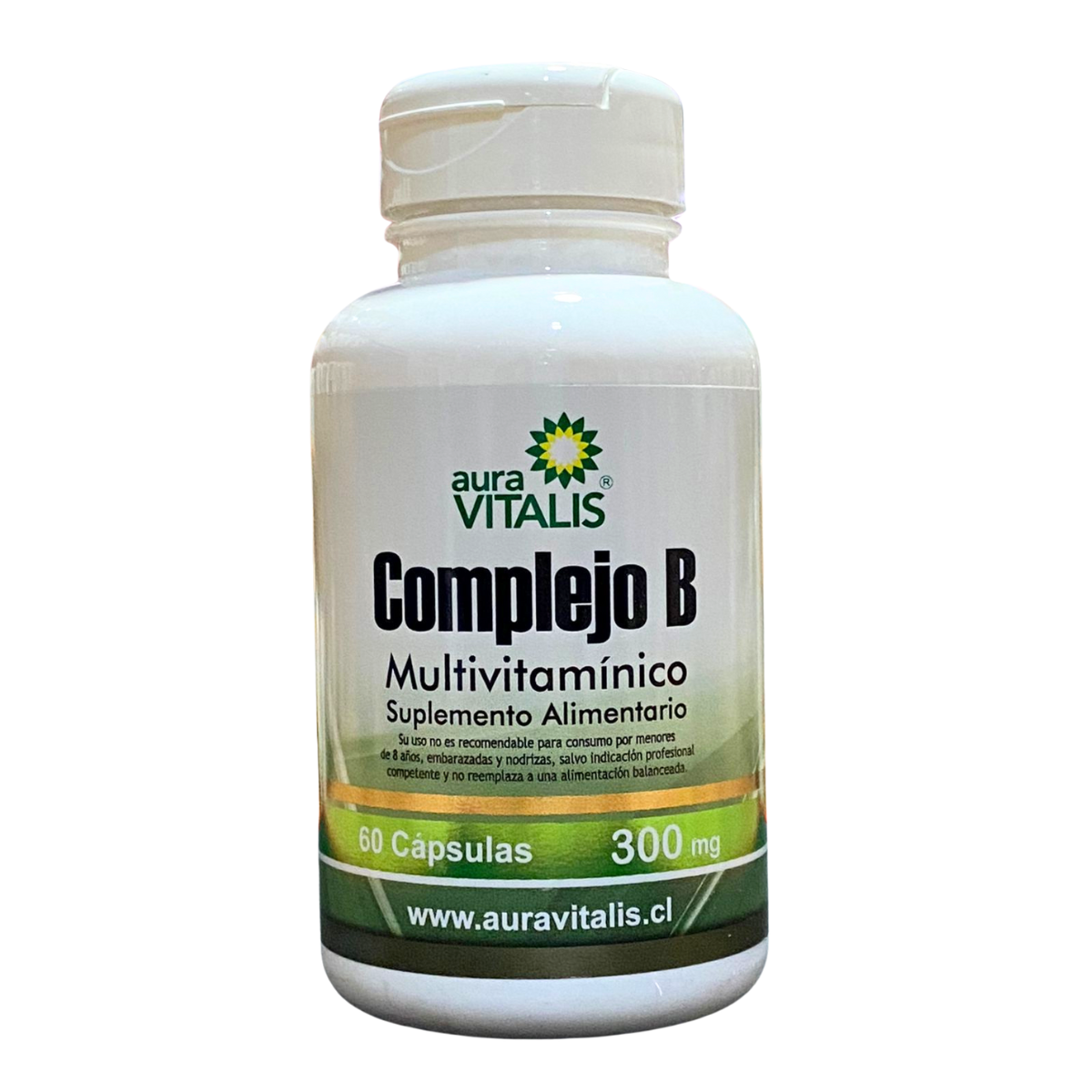 Cápsulas de Complejo B multivitamínico