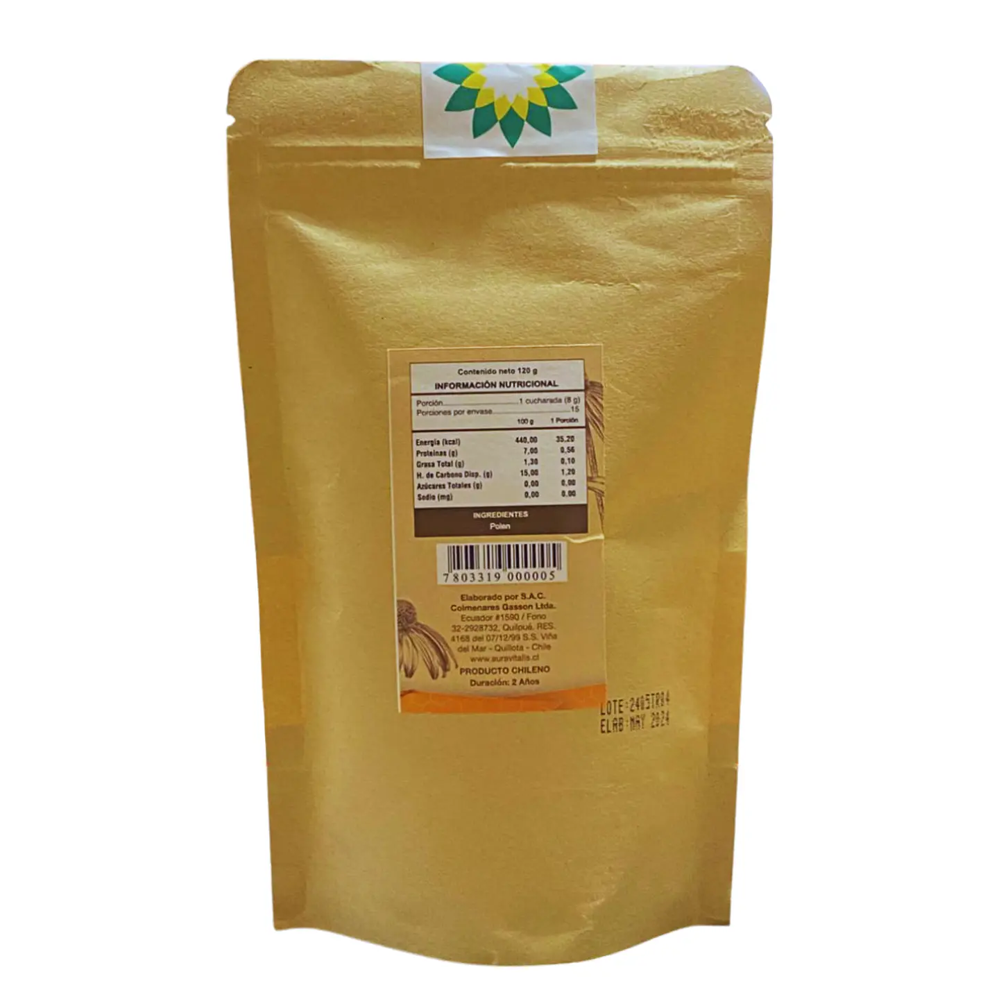Polen Granulado, 120 gr 2