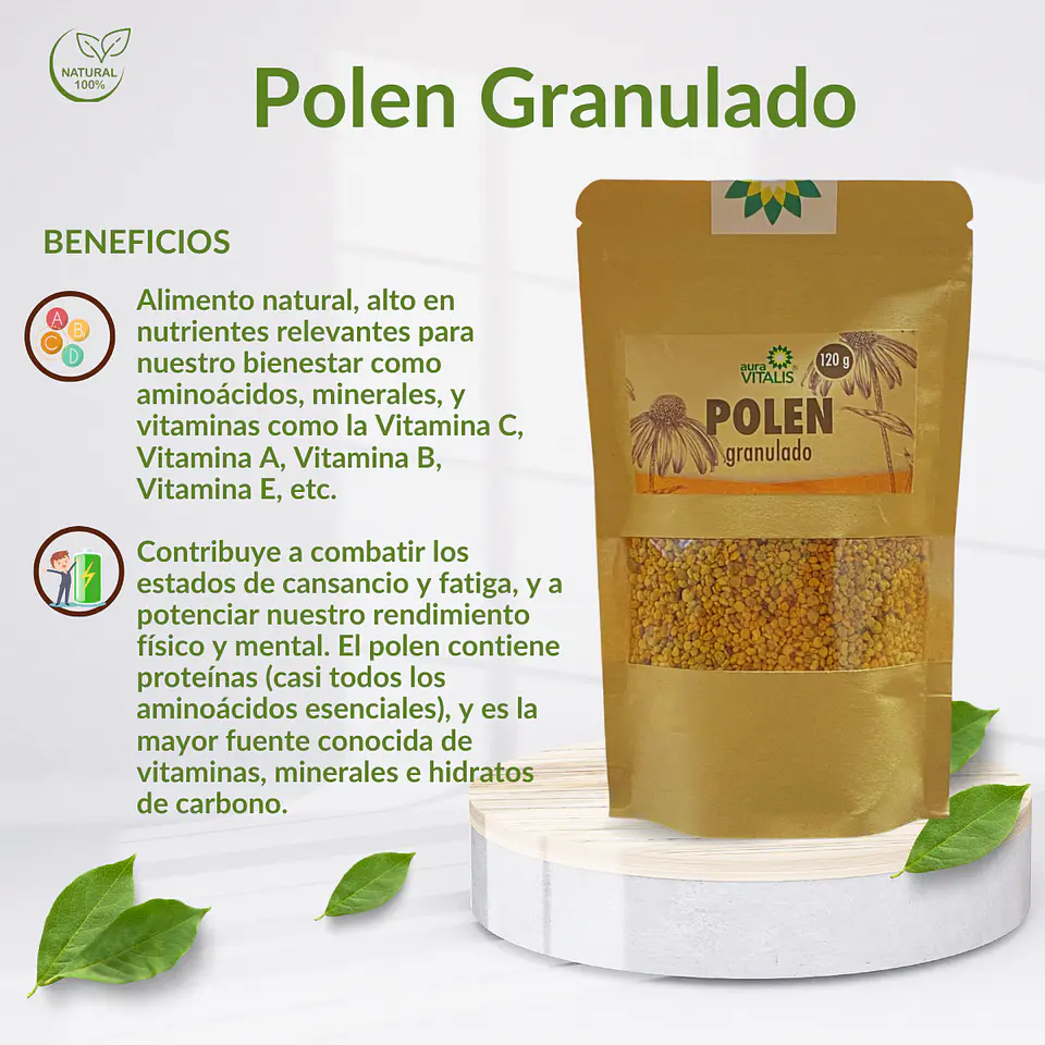 Polen Granulado, 120 gr 3