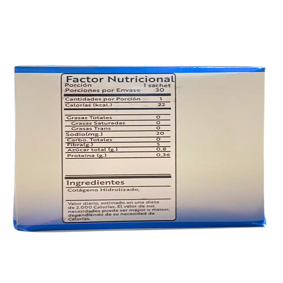 Colágeno Hidrolizado en polvo, 30 sachets de 10 gr. cada uno 4