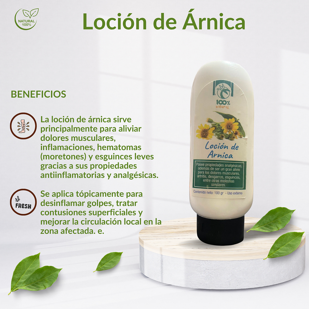 Loción de Árnica, 100 gr. 3