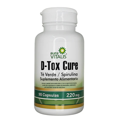 D-Tox Cure 90 cápsulas 220 mg.