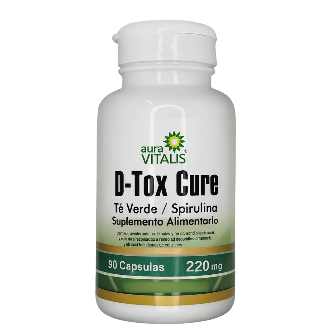 D-Tox Cure 90 cápsulas 220 mg. 1