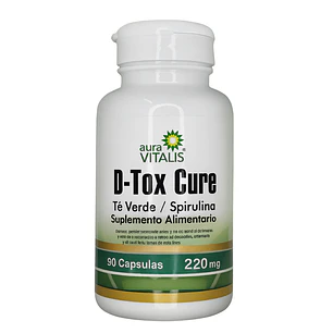 D-Tox Cure 90 cápsulas 220 mg.