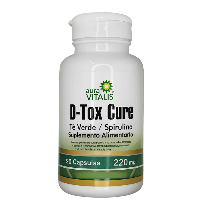 D-Tox Cure 90 cápsulas 220 mg. 1