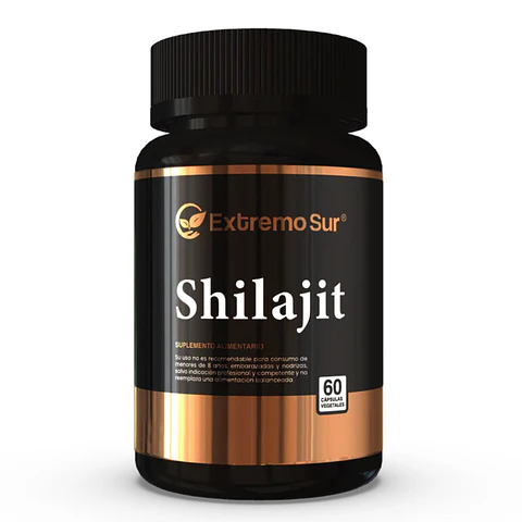 Shilajit 60 cápsulas 500 mg. Extremo Sur