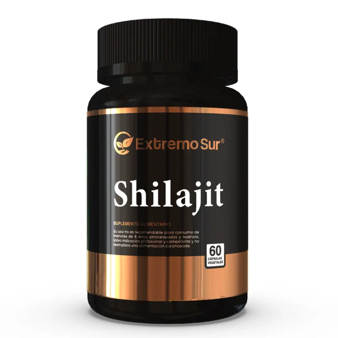 Shilajit 60 cápsulas 500 mg. Extremo Sur 1