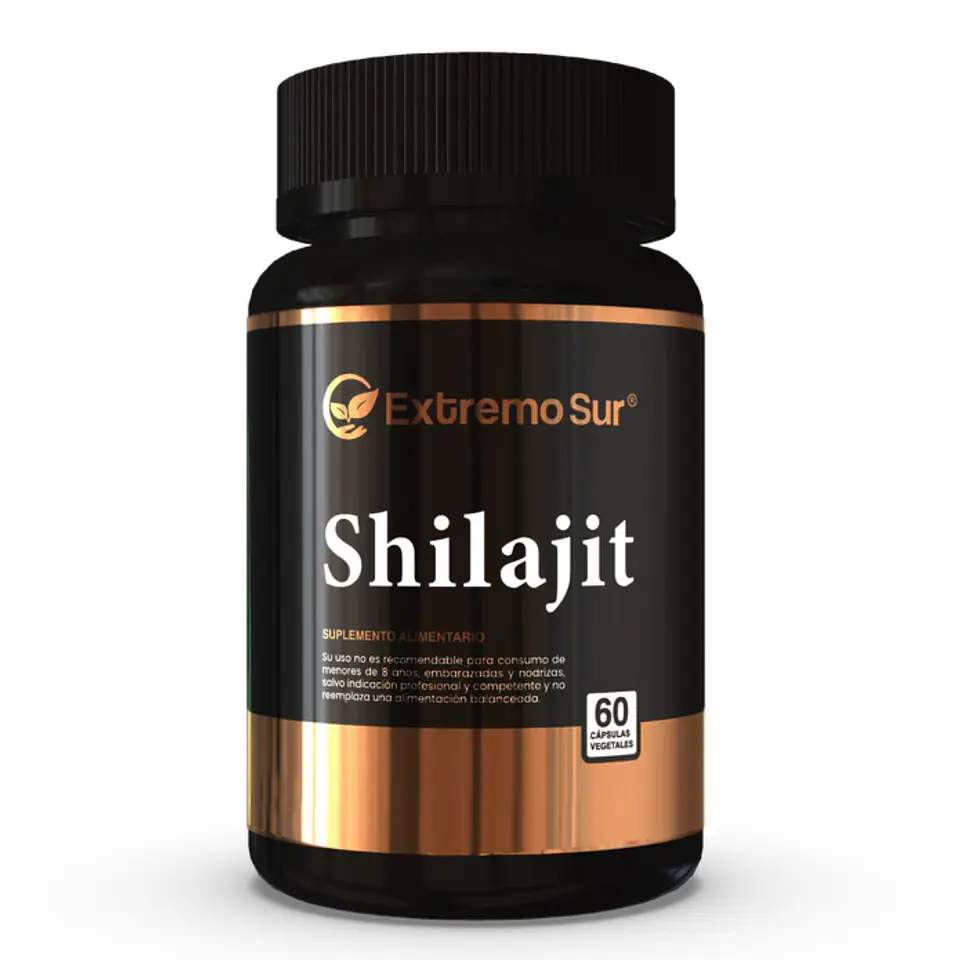 Shilajit 60 cápsulas 500 mg. Extremo Sur 1