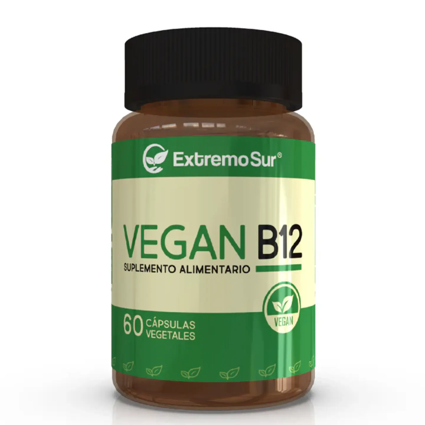 Vegan B12, 60 cápsulas vegetales 500 mg 1