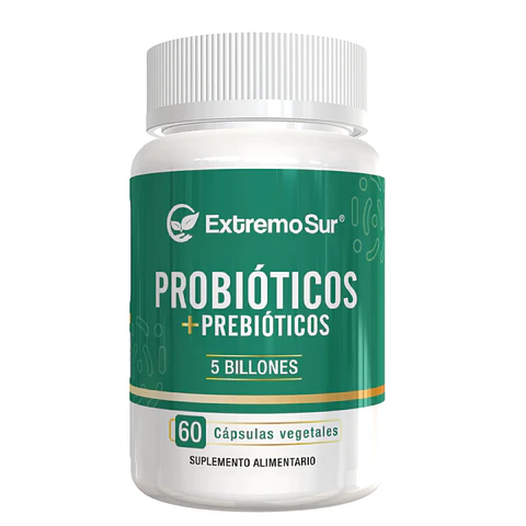 Probióticos + Prebióticos 60 cápsulas 5 Billones
