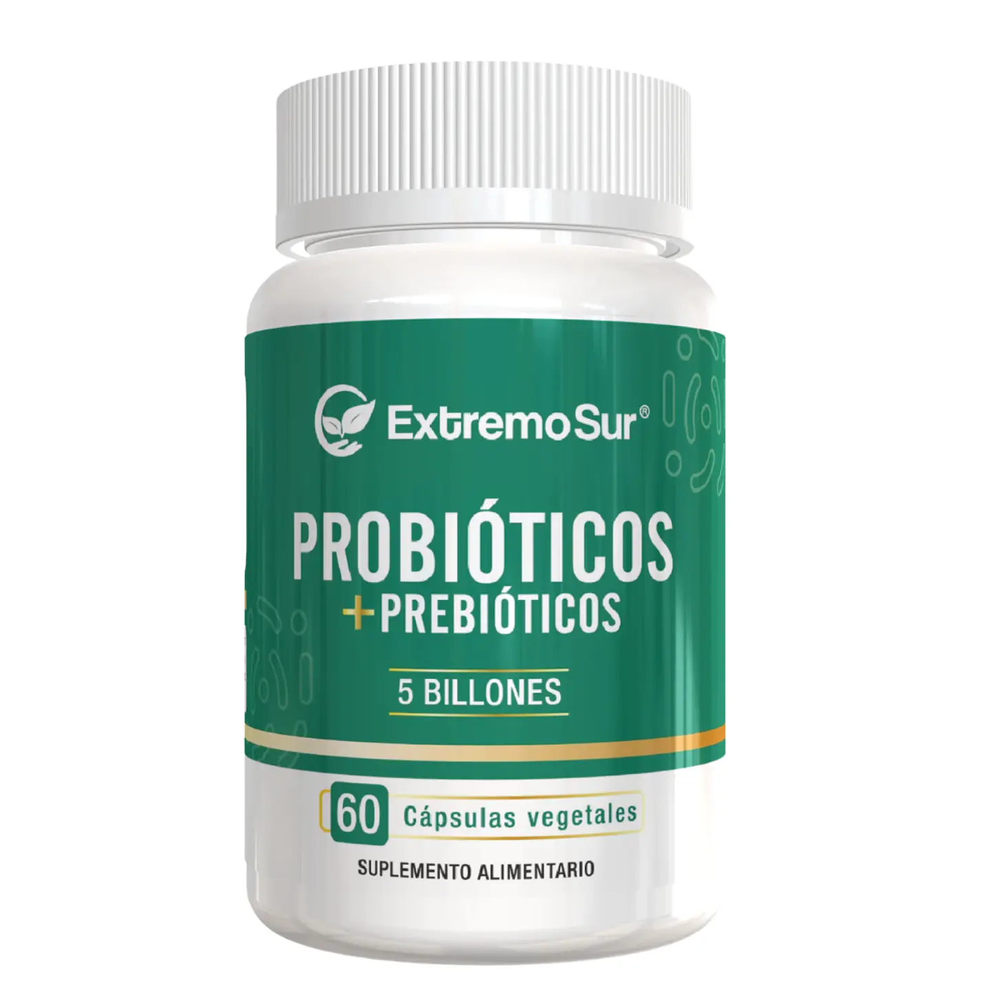 Probióticos + Prebióticos 60 cápsulas 5 Billones 1