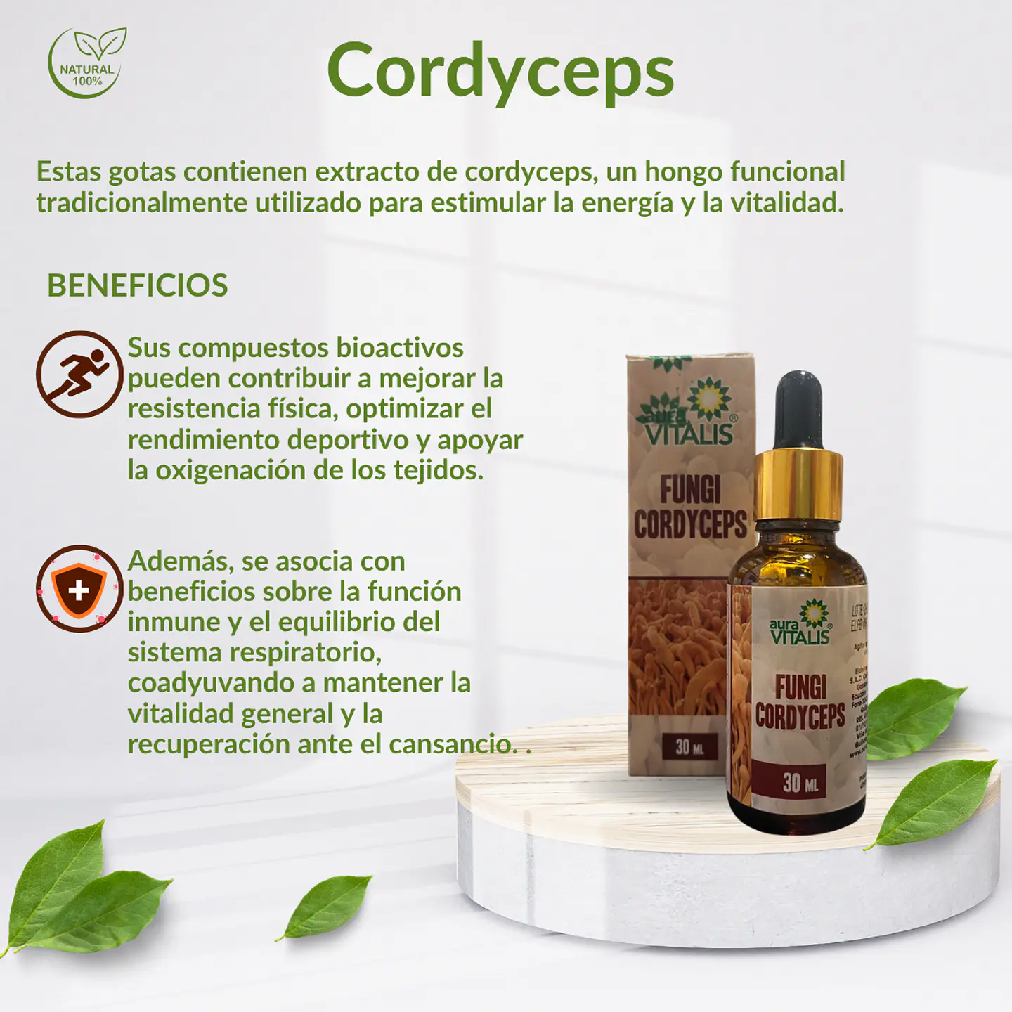 Cordyceps  Fungi, 30 ml 3