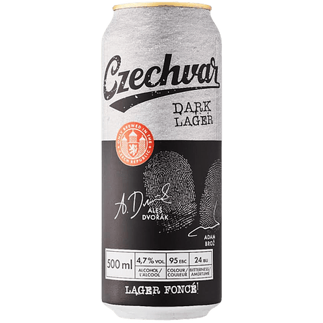 Czechvar - Dark Lager 500cc