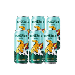 SIXPACK PATAGONIA HOPPY LAGER