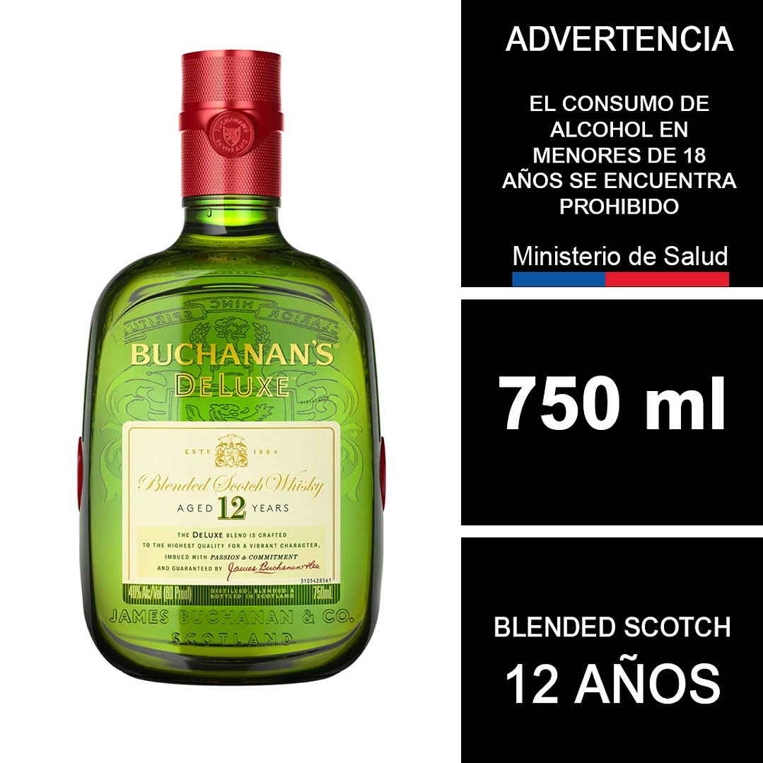 Whisky Buchanan´s Deluxe 750 ml 1