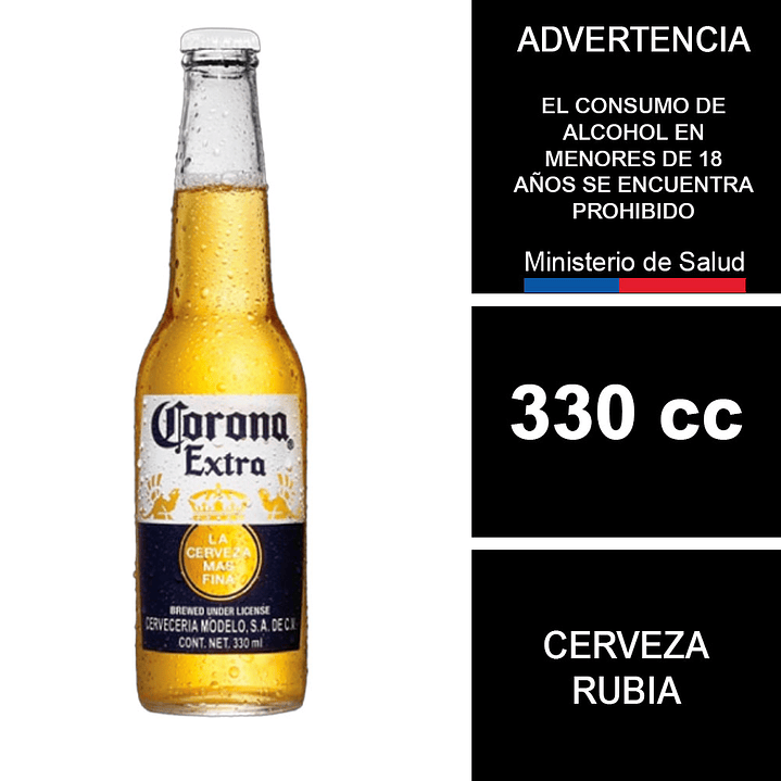 Corona Extra Botella 330cc 1