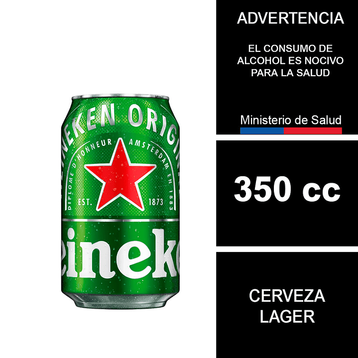 Heineken Lata 350 Cc 1
