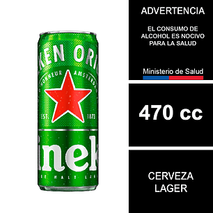 Heineken Lata 470 Cc