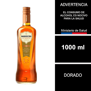 Ron Maddero Dorado Añejo 1000 ml