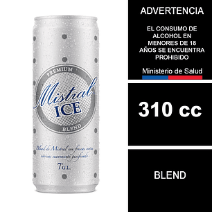 Mistral Ice Blend Lata 310 cc