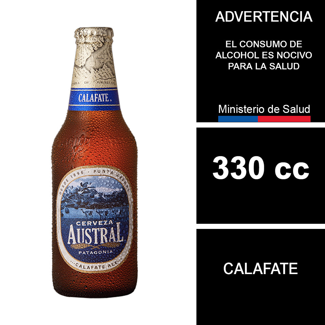 Austral Calafate Botella 330 cc 1
