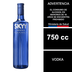 Vodka Skyy 750 cc