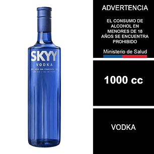 Vodka Skyy 1000 CC