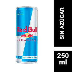 X6 Red Bull Sin Azúcar bebida energética 250cc