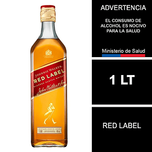Whisky Johnnie Walker Red Label 1000 cc