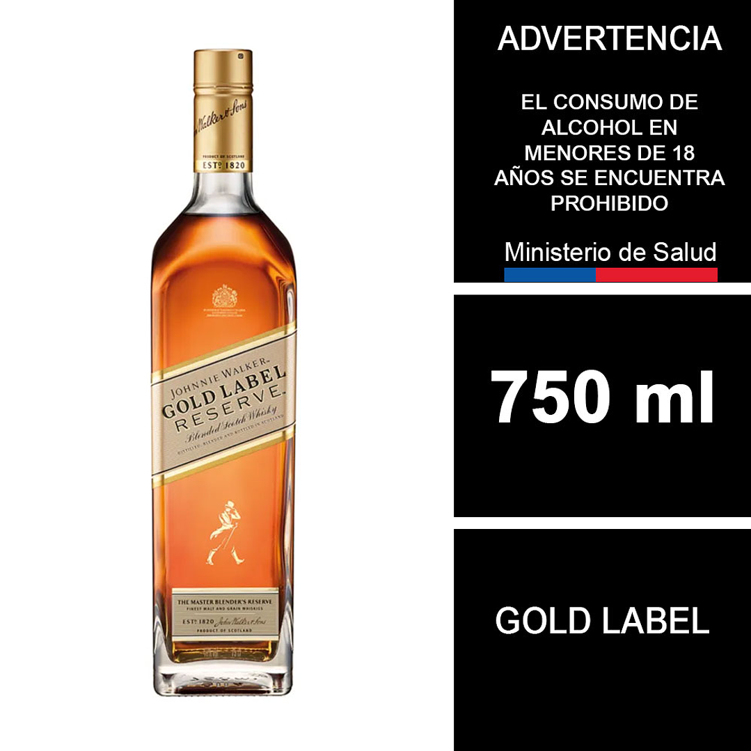 Whisky Johnnie Walker Gold Label Reserve 750 ml. 1