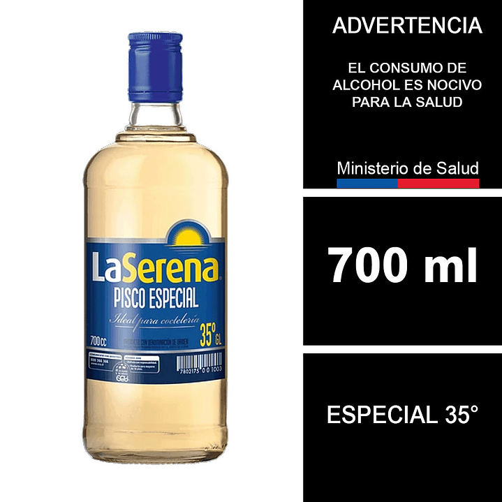 Pisco La Serena Tradicional 700 Cc 1
