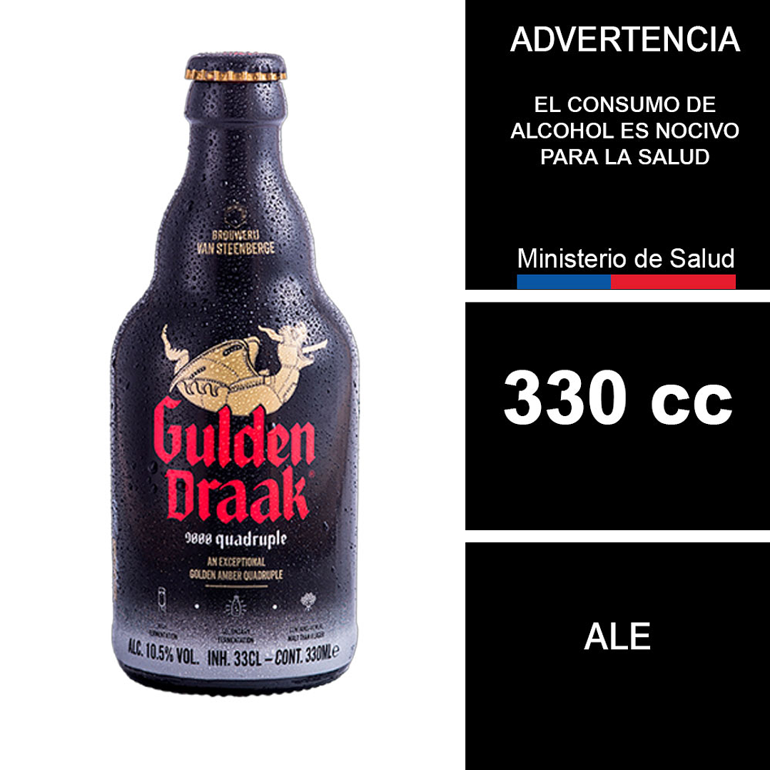 Cerveza Gulden Draak 9000 Quadruple 330 cc 1