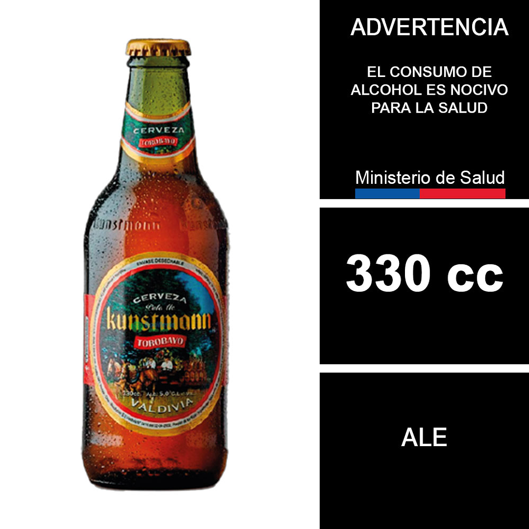 Cerveza Kunstmann Torobayo Botella 330cc 1