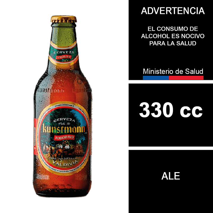 Cerveza Kunstmann Torobayo Botella 330cc 1