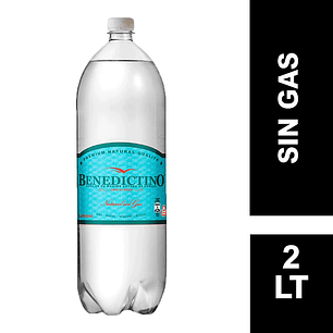 Agua Mineral Benedictino Sin Gas 2000 cc