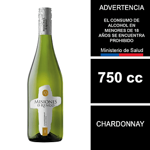 Vino Misiones De Rengo Chardonnay 750 cc