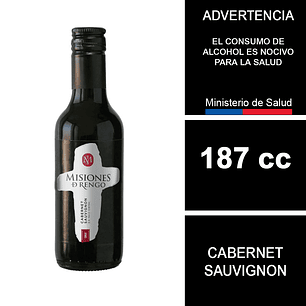 Vino Misiones De Rengo Cabernet Sauvignon 187 cc