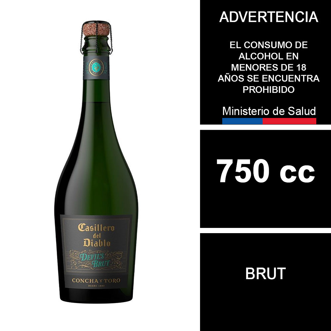 Espumante Casillero del Diablo Devils Brut 750cc 1