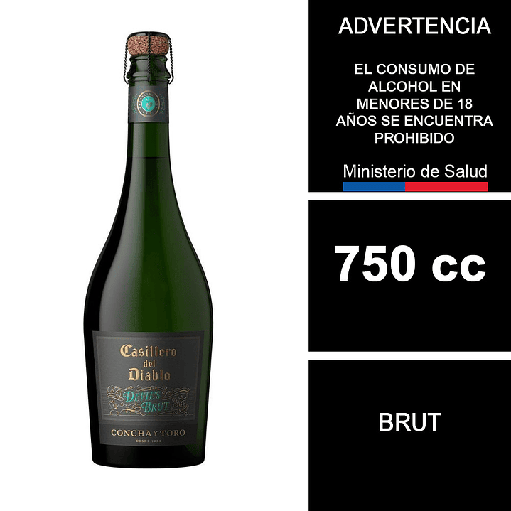 Espumante Casillero del Diablo Devils Brut 750cc 1