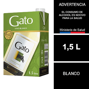 Vino Gato Blanco Caja 1,5 L