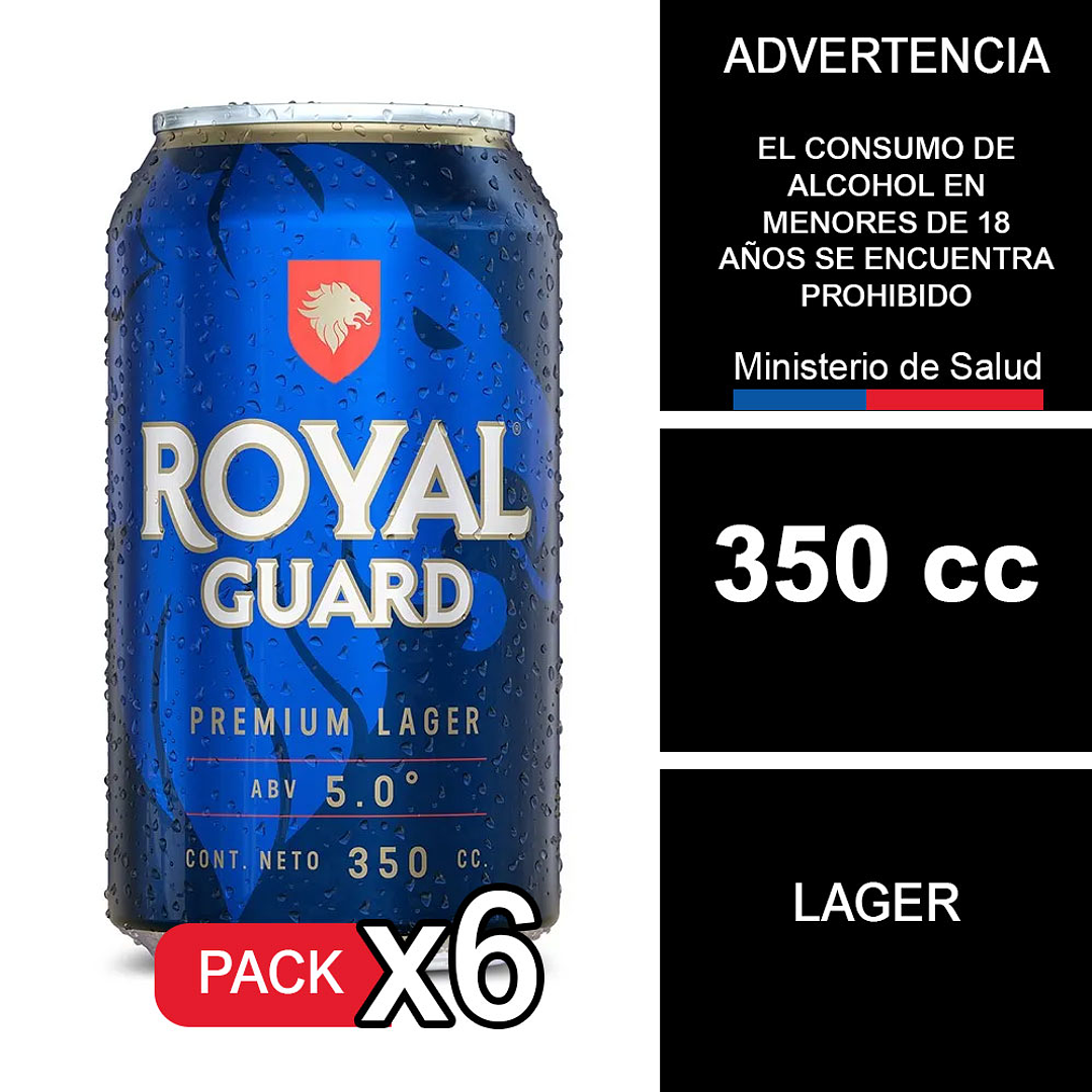 X6 Royal Guard Lata 350cc 1