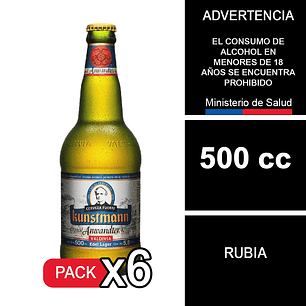 X6 Kunstmann Anwandter Des 500 cc