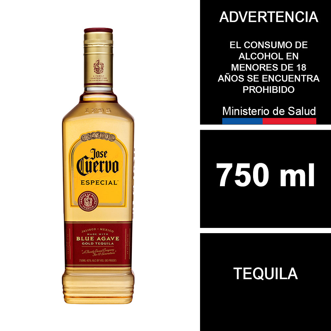 Tequila José Cuervo Especial Reposado 750 ml 1