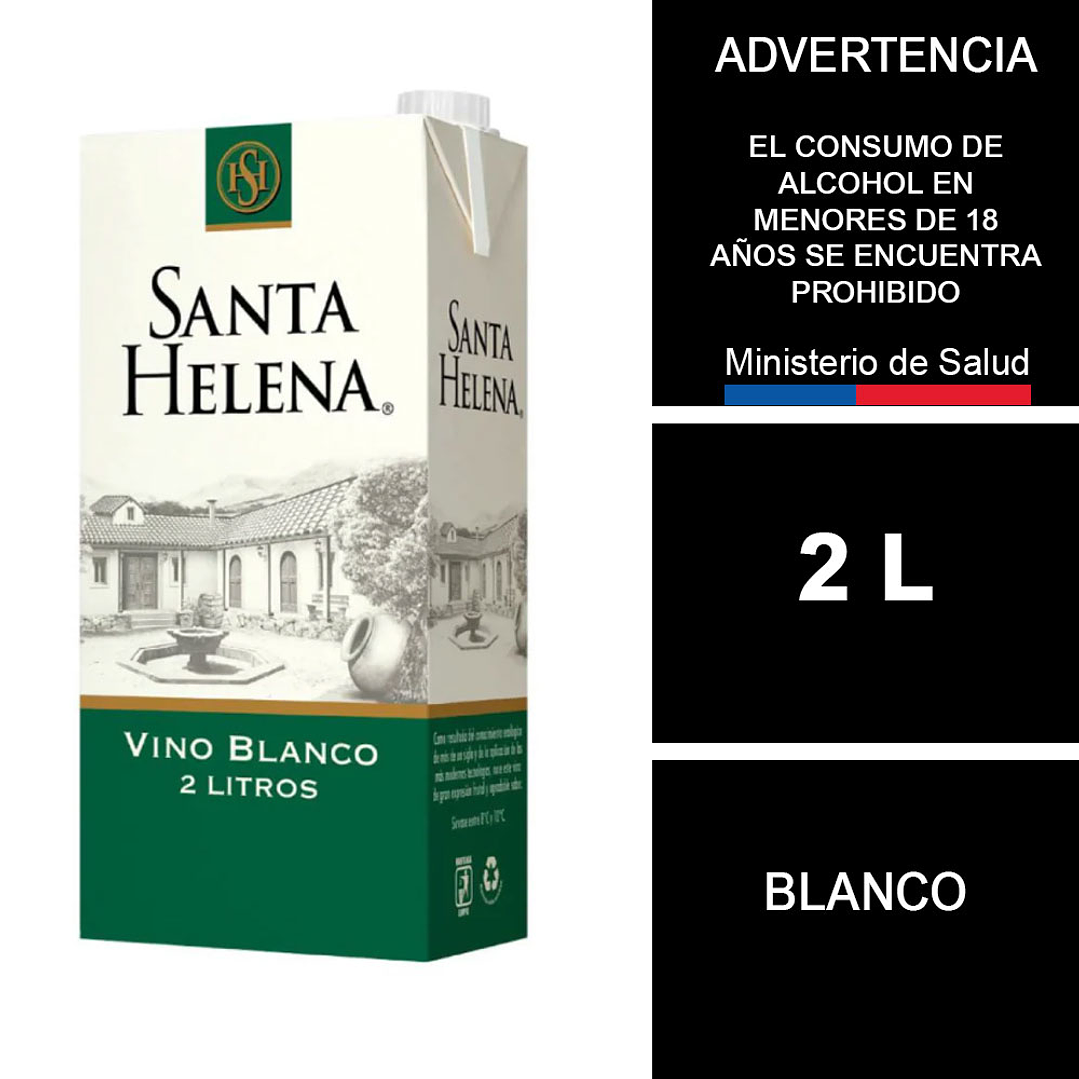 Vino Santa Helena Blanco Caja 2 L 1